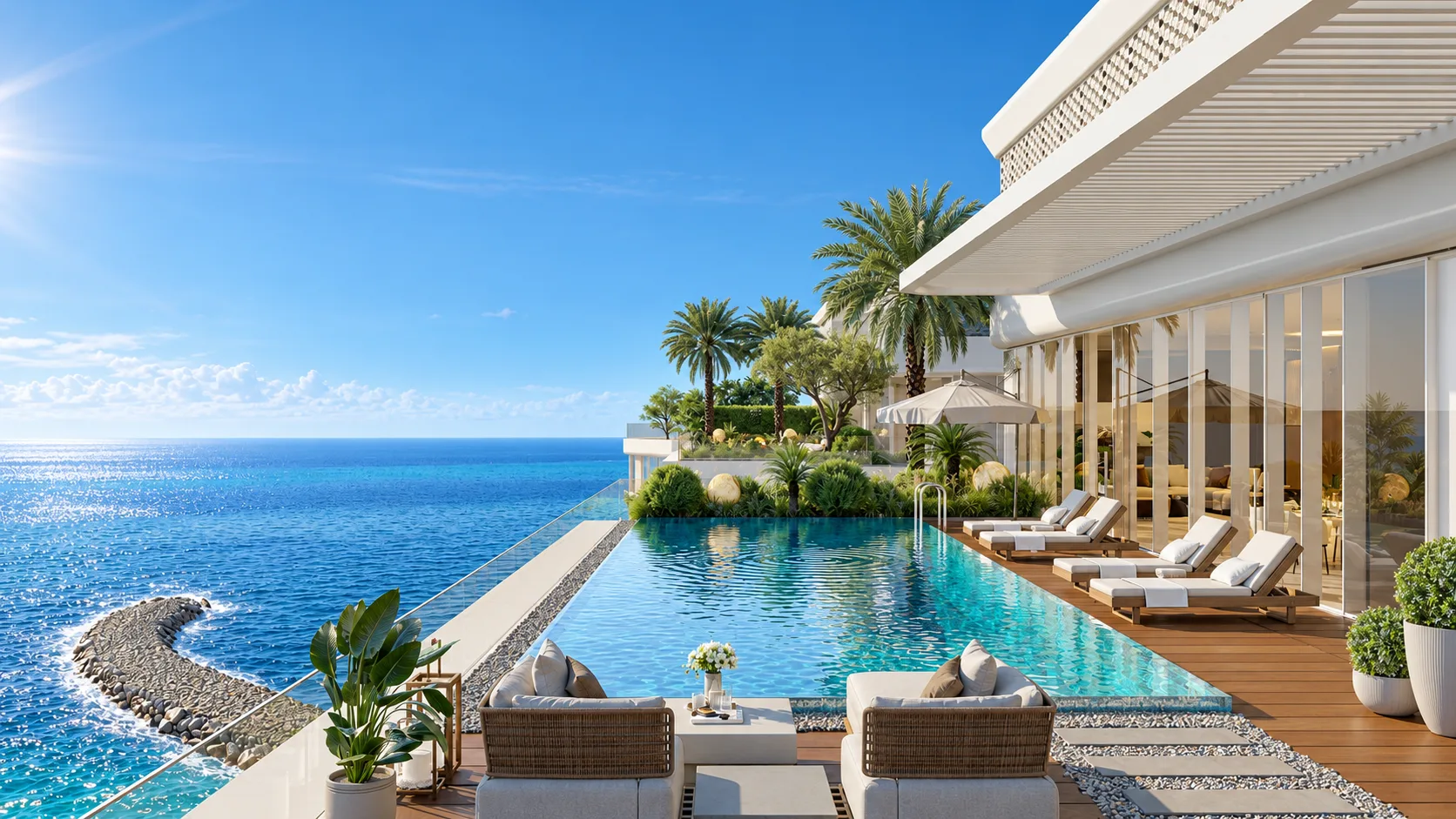 Lunaya Terraces with layered balconies and integrated planting