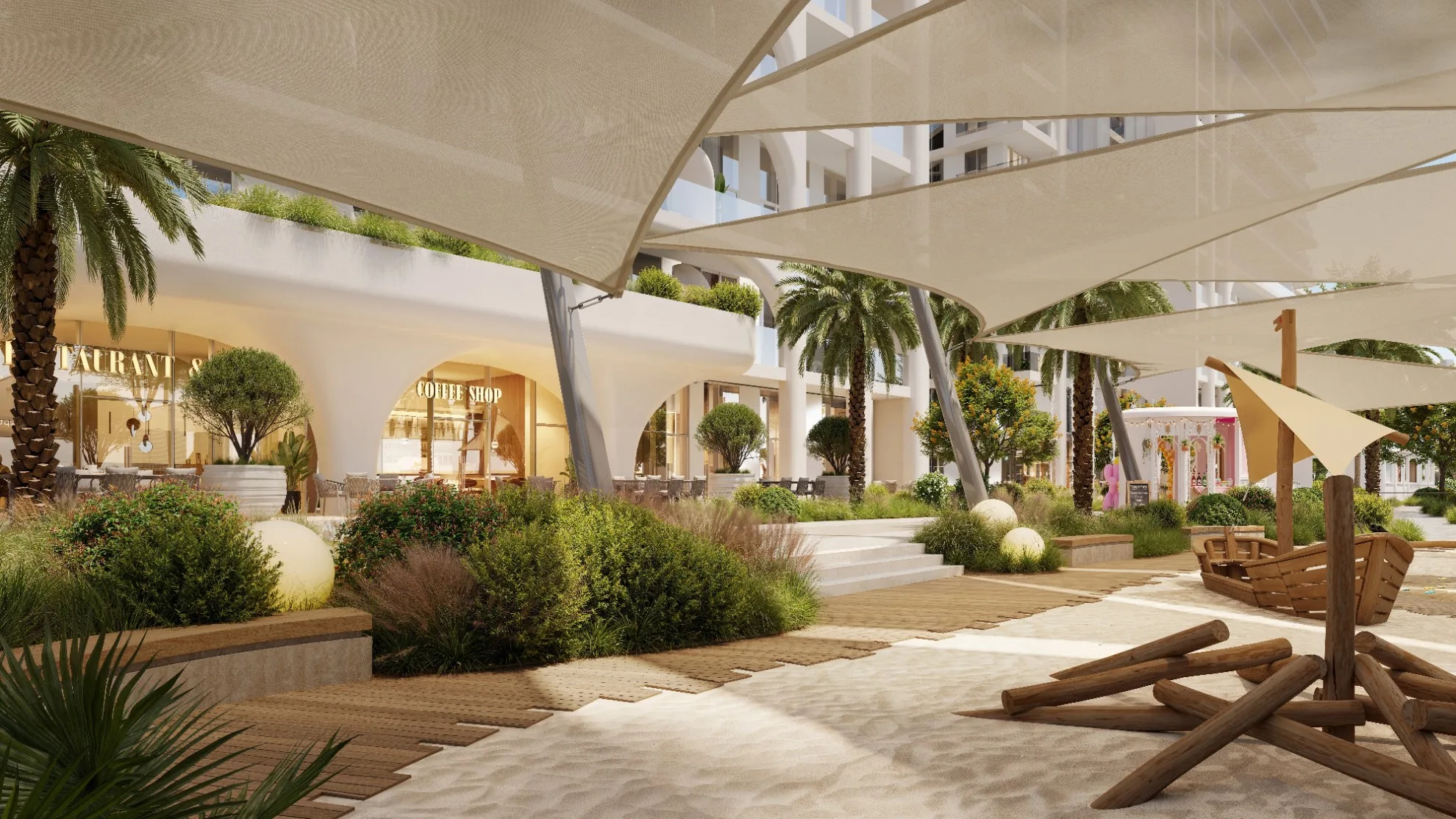 Parks & children’s spaces at Lunaya