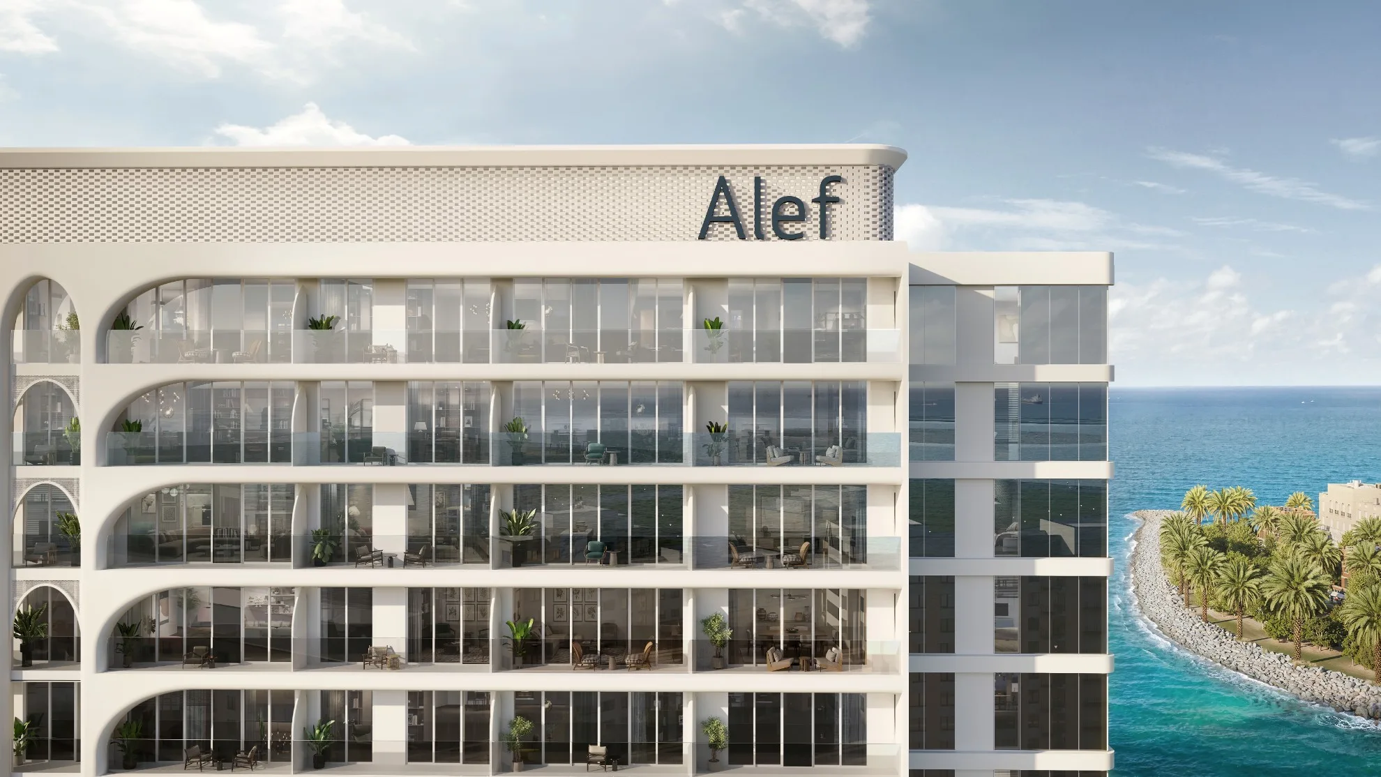 Delivered landscape at Al Barari, shown as previous work by the developer